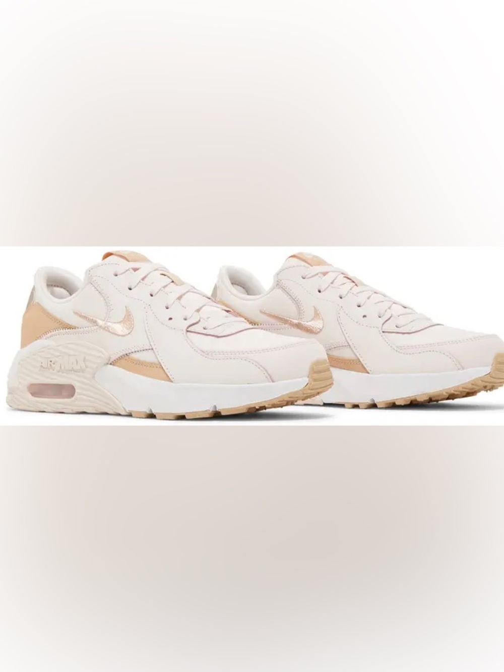 Nike Air Max Excee Light Pink Shimmer Sneakers Women's Size 11 NEW DX0113 600